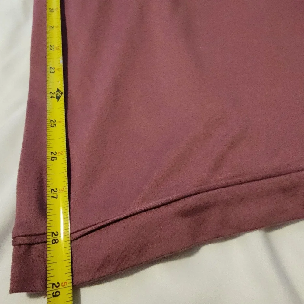 Juicy Couture Long‎ Pant Pajama Set Studded Mauve Sz L. Short Sleeve Button Up
